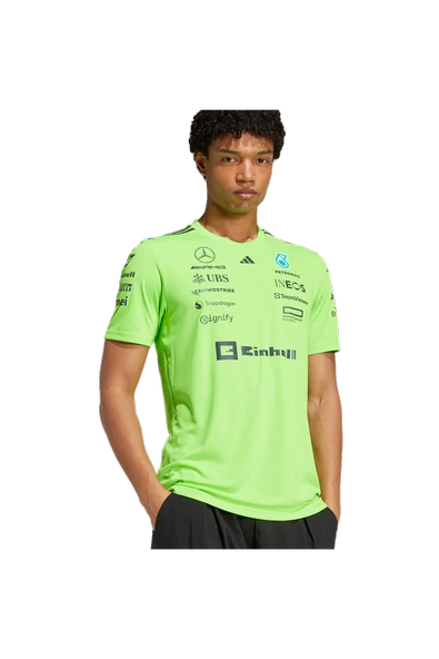 adidas Erkek Yeşil  T-shirt MER TM SETUP M JZ7402 - 4