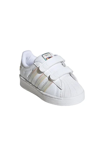 adidas Beyaz Bebek   Sneaker SUPERSTAR LED LIGHTS CF I JI0511 - 6