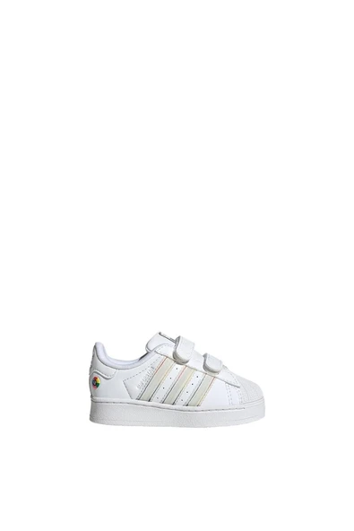 adidas Beyaz Bebek   Sneaker SUPERSTAR LED LIGHTS CF I JI0511 - 2