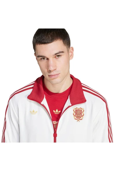 adidas Erkek  Beyaz  CEKET FCB 125 TT JF0593 - 6