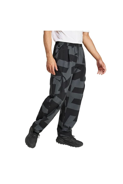 adidas Erkek  Siyah  PANTOLON CARGO AOP PANTS JF3716 - 8