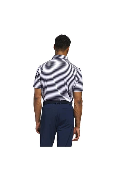 adidas Erkek  Beyaz  POLO T-SHIRT ULT STRIPE POLO JP0476 - Resim 2