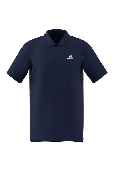 adidas Erkek  Mavi  POLO T-SHIRT CLUB POLO JF8507 - Resim 6