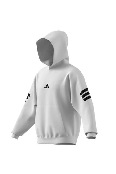 adidas Erkek  Beyaz  HOODY M FI 3S HD JD4859 - 10