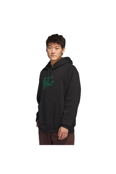 adidas Siyah Erkek   Sweatshirt SHMOO G HOODIE JC7656 - 4