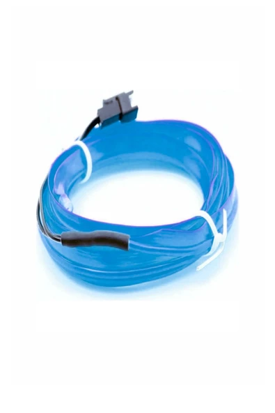 Araç Içi Buz Mavi Neon Ledi Ip Led Torpido Ledi 2 Metre Neon Led - Resim 4