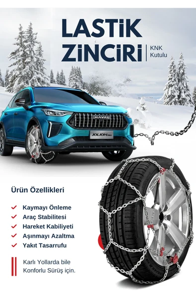Araç Kar Patinaj Zinciri Takmatik 205 x 55 x r16