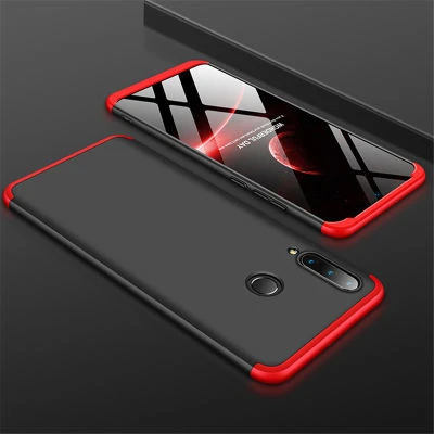 Huawei P30 Lite Kılıf 3 Parçalı Şık Patch Sert Silikon Kapak