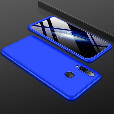 Huawei P30 Lite Kılıf 3 Parçalı Şık Patch Sert Silikon Kapak
