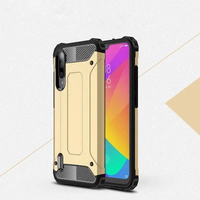 Xiaomi Mi A3 Kılıf Darbelere Dayanıklı Çift Katmanlı Alvika Premium Sert Silikon Kapak