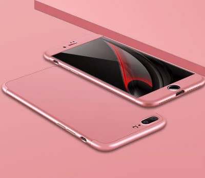 Apple İphone 7 Plus Kılıf Altı ve Üstü Sökülebilir Sert Bossy Premium Kapak