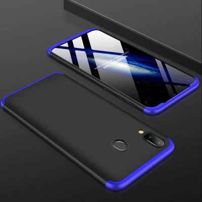 Huawei P Smart 2019 Kılıf Altı ve Üstü Sökülebilir Sert Bossy Premium Kapak