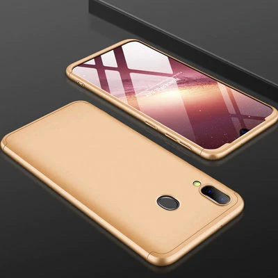 Huawei P Smart 2019 Kılıf Altı ve Üstü Sökülebilir Sert Bossy Premium Kapak