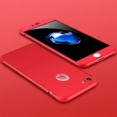 Apple İphone 7 Kılıf Altı ve Üstü Sökülebilir Sert Bossy Premium Kapak