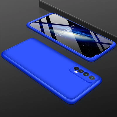 Realme 7 Kılıf Altı ve Üstü Sökülebilir Sert Bossy Premium Kapak