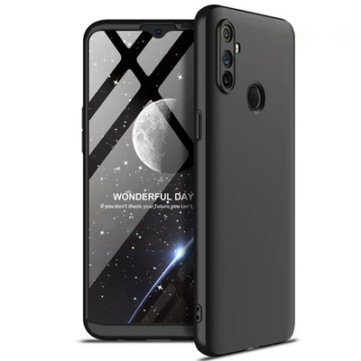 Realme 6İ Kılıf Altı ve Üstü Sökülebilir Sert Bossy Premium Kapak