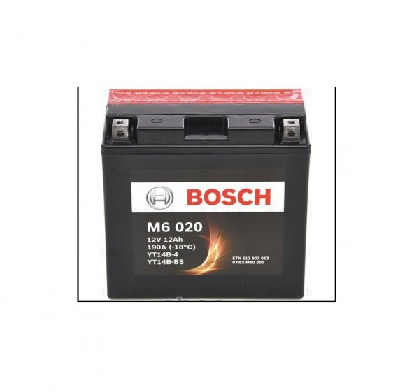 Bosch Motosiklet Aküsü M6020 - YT14B-4YT14B-BS