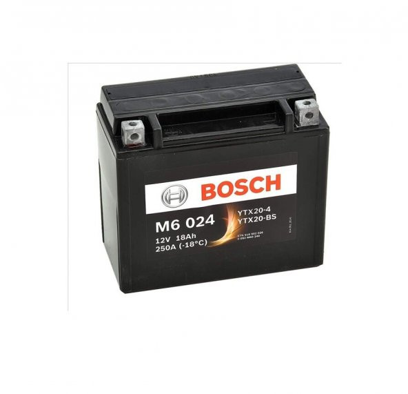 Bosch Motosiklet Aküsü M6024 YTX20-4YTX20-BS