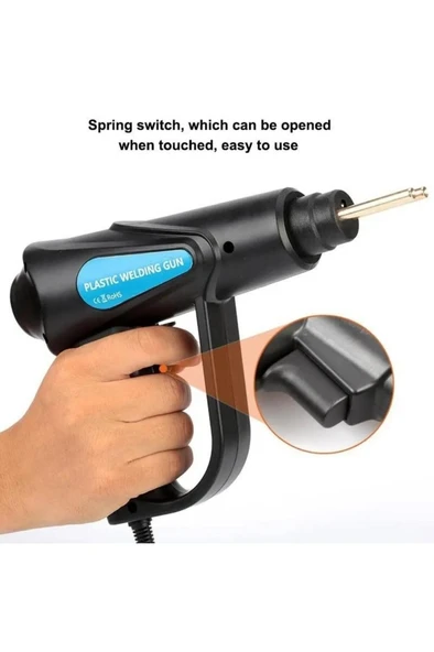 70w Sıcak Zımba Tampon Plastik Parça Tamir Kaynak Makinesi 600 Uçlu - Resim 2