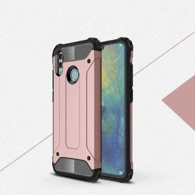 Huawei P Smart 2019 Kılıf Nexis Premium Sağlam Çift Katmanlı Sert Silikon Kapak