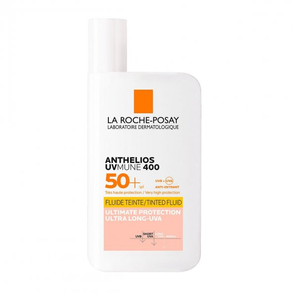 La Roche Posay Anthelios Fluid invisible UVmune SPF 50 Tinted Fluid 50 ml Renkli