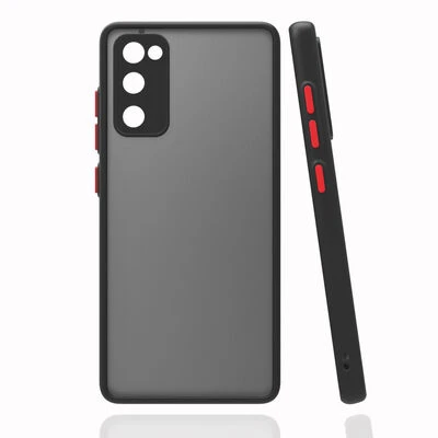 Samsung Galaxy S20 FE Kılıf Neonix Kenarları Renkli Silikon Kapak