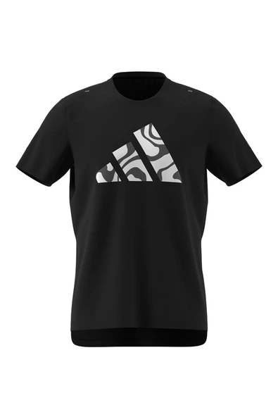 adidas Siyah Erkek   T-Shirt RUN IT BL TEE M JD2332 - 8
