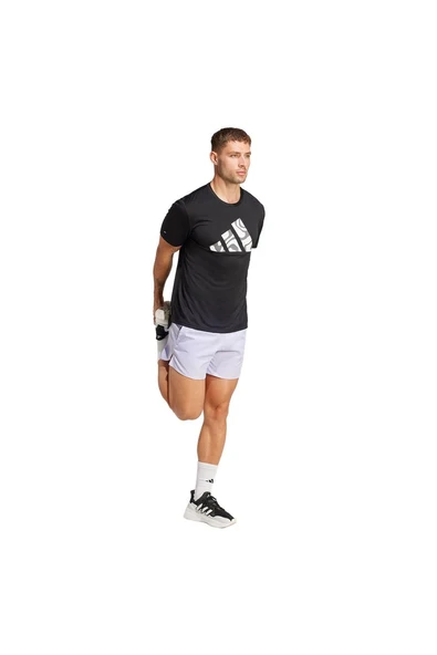 adidas Siyah Erkek   T-Shirt RUN IT BL TEE M JD2332 - 5