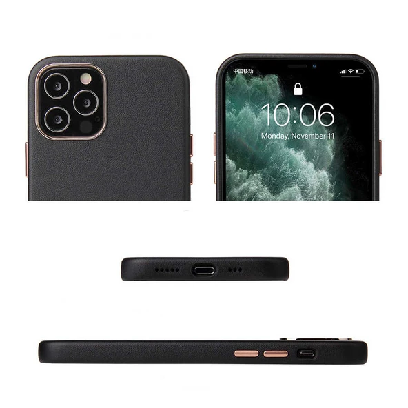 Apple iPhone 7 Kılıf Pu Deri ve İçi Dolgulu Prestiva Premium Kapak - 4