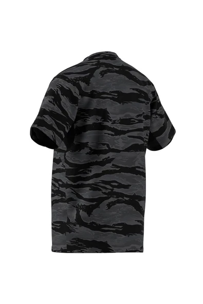 adidas Erkek  Siyah  T-Shirt CAMO AOP TEE JN5953 - 12