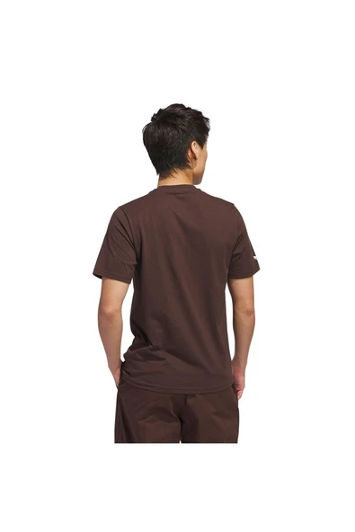 adidas Kahverengi Erkek   T-Shirt SHMOO G TEE 3 JC7651 - Resim 2