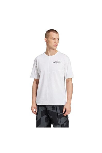 adidas Erkek  Beyaz  T-Shirt MT TEE JE0391 - Resim 2