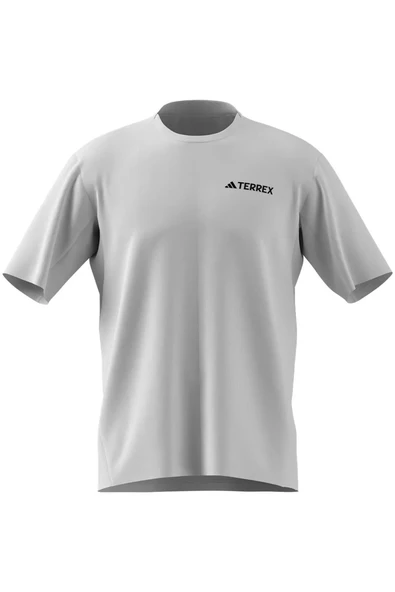 adidas Erkek  Beyaz  T-Shirt MT TEE JE0391 - Resim 7