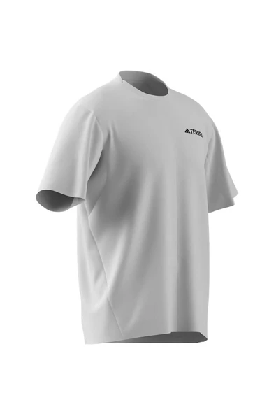 adidas Erkek  Beyaz  T-Shirt MT TEE JE0391 - Resim 8