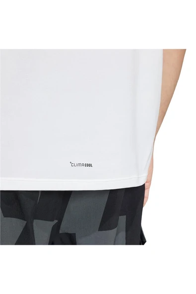 adidas Erkek  Beyaz  T-Shirt MT TEE JE0391 - Resim 6