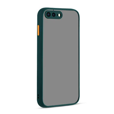 iPhone 7 Plus Kılıf Sade Mat Görünümlü Vulcan Silikon Kapak