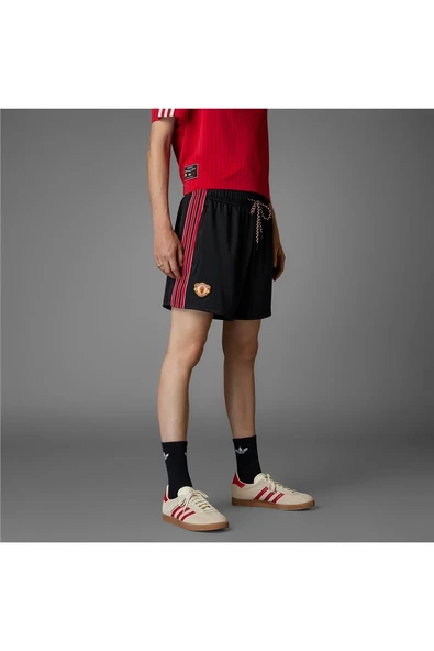 adidas Erkek  Siyah  SHORTS (1/2) MUFC ICON SHO JF0356 - 9