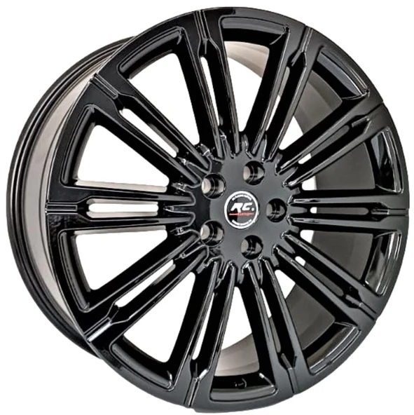 R1 Wheels 22 inç 5*108 ET45 Siyah Jant Takımı (J-3494)