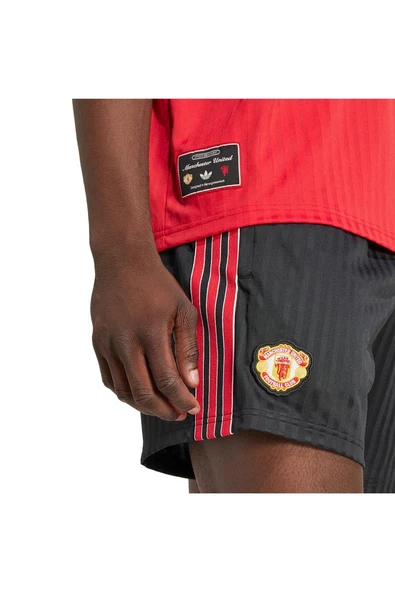 adidas Erkek  Siyah  SHORTS (1/2) MUFC ICON SHO JF0356 - 7