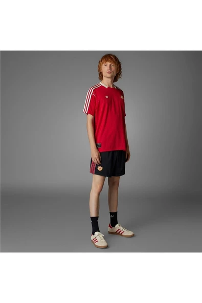 adidas Erkek  Siyah  SHORTS (1/2) MUFC ICON SHO JF0356 - 8