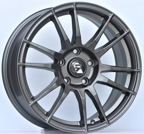 R1 Wheels 17 inç 5*112 ET35 Füme Jant Takımı (J-3495)