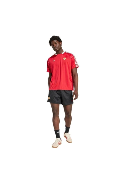 adidas Erkek  Siyah  SHORTS (1/2) MUFC ICON SHO JF0356 - 6