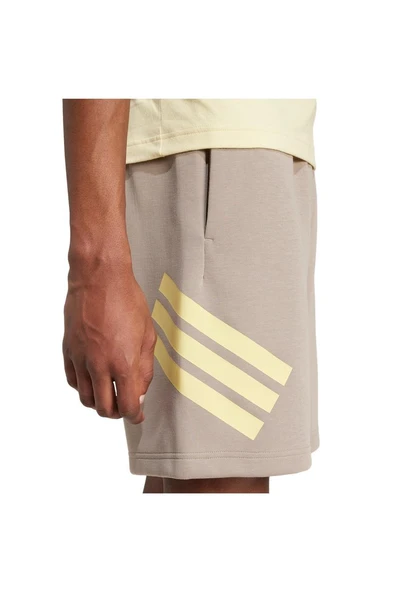adidas Erkek  Bej  SHORTS (1/2) M FI 3S SHO JD4882 - 6