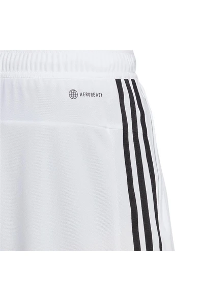 adidas Erkek  Beyaz  SHORTS (1/2) TR-ES PIQ 3SHO IB8244 - Resim 7
