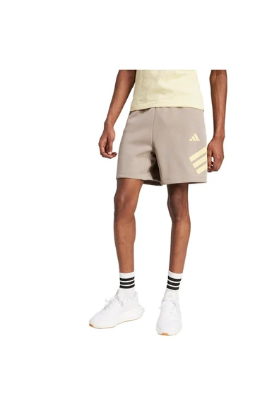 adidas Erkek  Bej  SHORTS (1/2) M FI 3S SHO JD4882 - 2