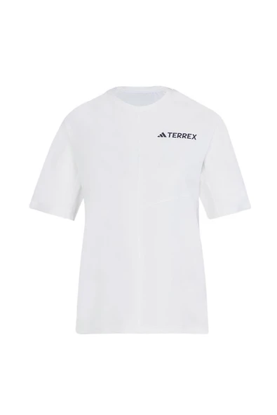 adidas Kadın  Beyaz  T-Shirt W MT TEE JE0366