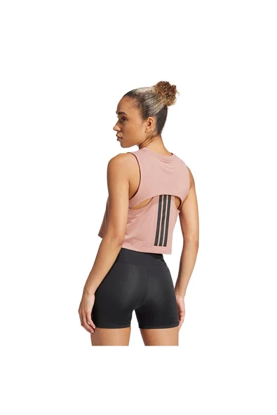 adidas Pembe Kadın   Atlet BOXY TANK 3S JJ3494 - 3