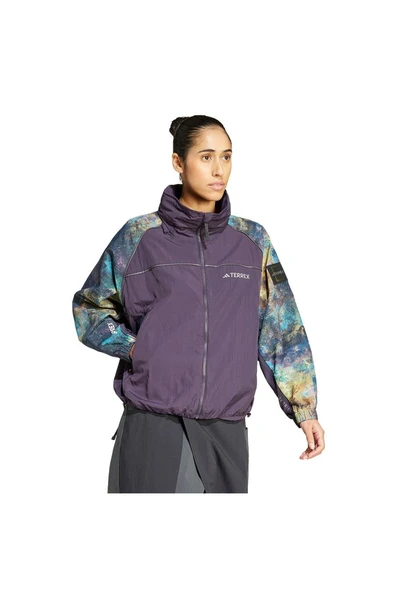 adidas Kadın  Mor  CEKET NG W W.R AOP JK JD5837