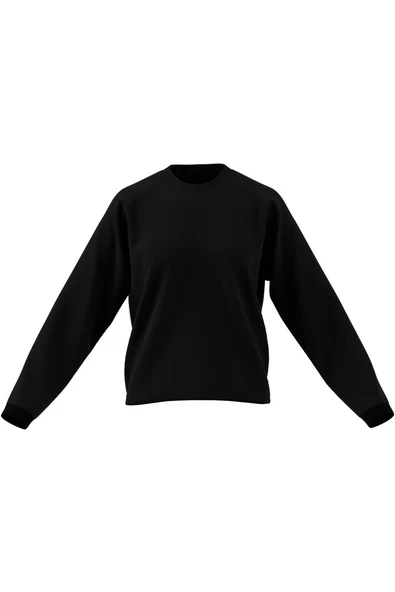 adidas Kadın  Siyah  SWEATSHIRT (LONG SLEEVE) YGA COVER-UP JN7083 - 7