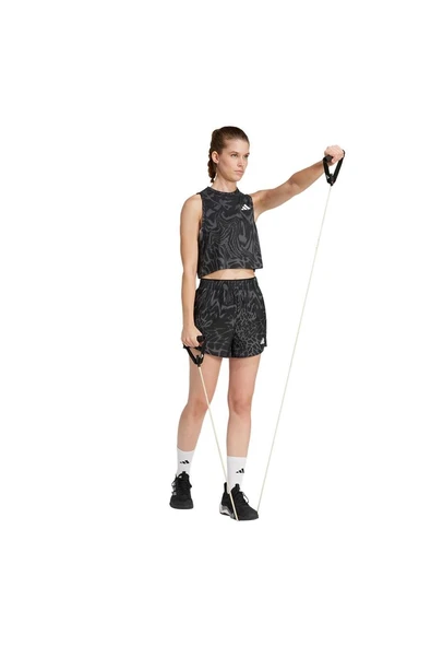 adidas Kadın  Siyah  ATLET WE MIN AOP TANK JE6153 - 4
